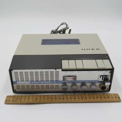 Vintage UHER 4000 Report-S Portable reel to reel player / recorder - Working