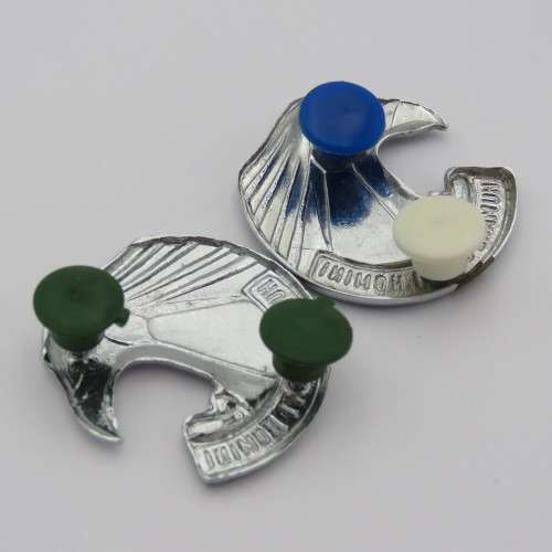 Pair of SADF Personnel Services Corps collar badges
