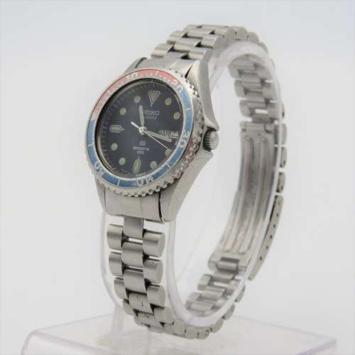 Vintage Seiko Quartz SQ Sports 100 ladies watch - 3423-008A - Working