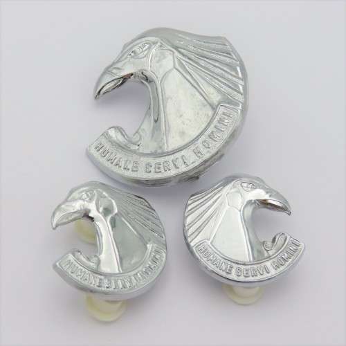 SADF Personnel Services Corps cap badge and collar badge set