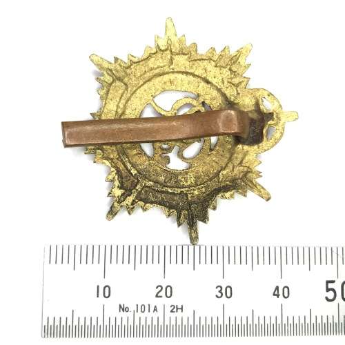 Royal Army services corps cap badge with slide