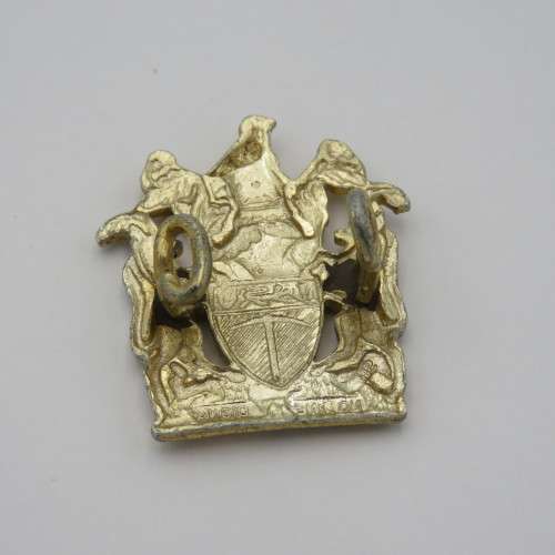 Rhodesia Native Department cap badge with lugs