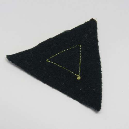 WW2 SA 6th Armoured division cloth flash