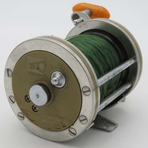 Vintage Kencor Drum fishing reel - Working