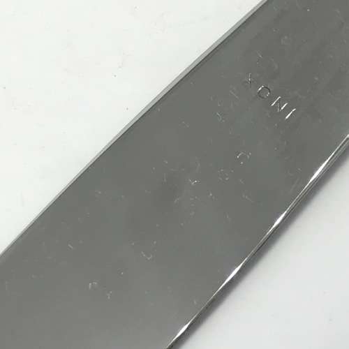 Set of Camusso silver knives with stainless steel blades - Immaculate - 752 gram - Length 21 cm