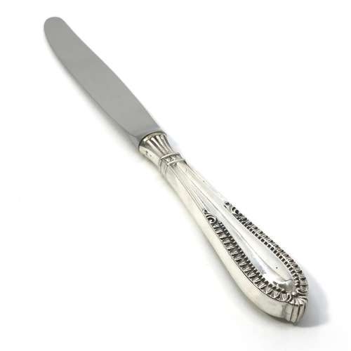 Set of 12 Camusso sterling silver knives with stainless steel blades - Immaculate 995 gram