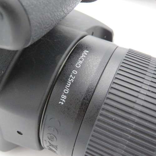 Canon EOS 200D digital camera with 18-55mm lens - in Canon pouch - Needs battery