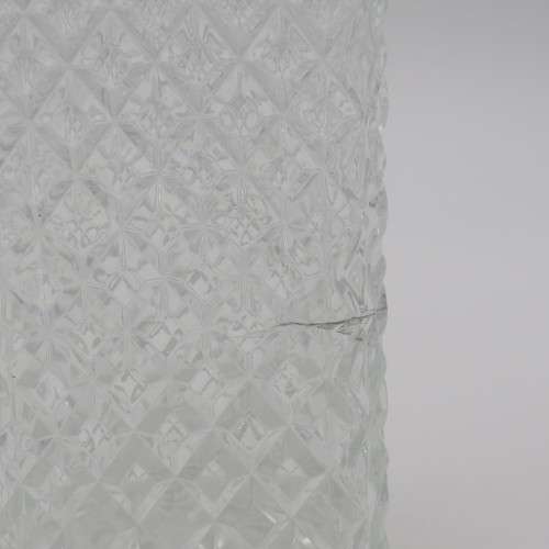 Vintage glass liquor decanter