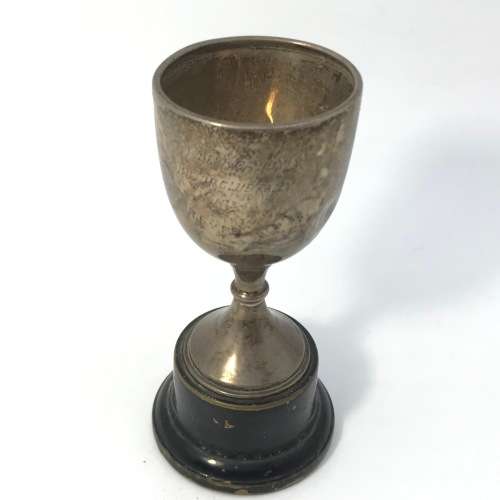 Silver trophy - Kirkcaldy Motor Club Rally 1934 - 1st. place - R. Fyfs Smith
