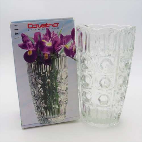 Covetro Italy glass vase - In original box