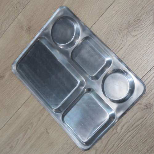 Vintage SADF Stainless steel varkpan - Size 32 x 43 cm