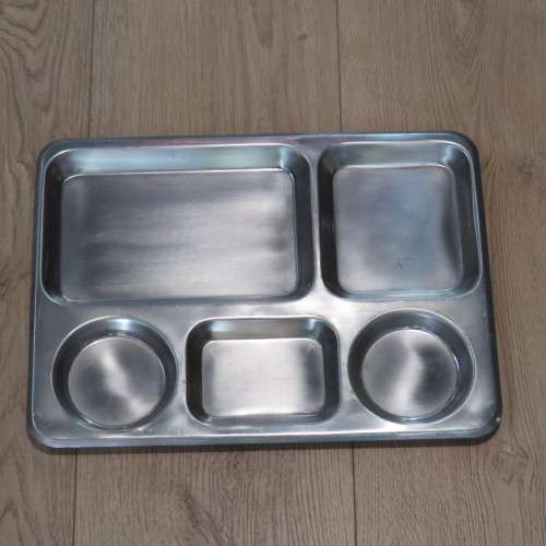 Vintage SADF Stainless steel varkpan - Size 32 x 43 cm