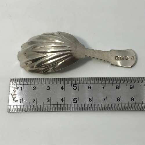 Antique 1809 George III Birmingham sterling silver Caddy spoon - Weighs 12,5 grams
