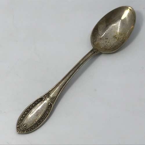 Vintage German 800 Silver set of tea spoons - weighs 50.6g