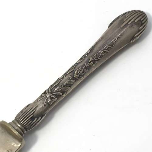Vintage German 800 Silver fruit fork and knife set