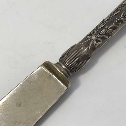 Vintage German 800 Silver fruit fork and knife set