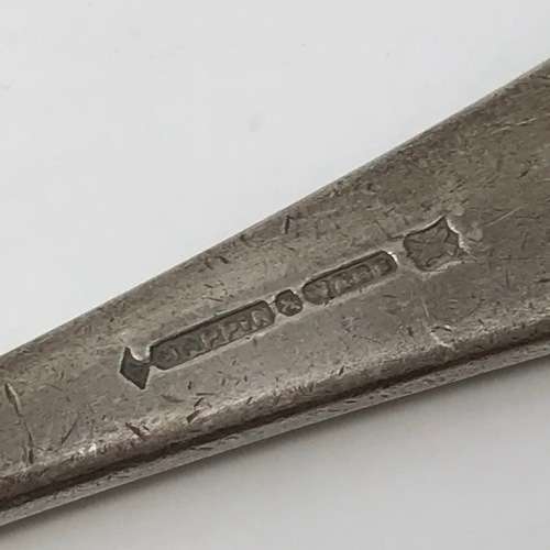 PandO British Shipping Co Spoon with military use - Probably WW1 period - Scarce