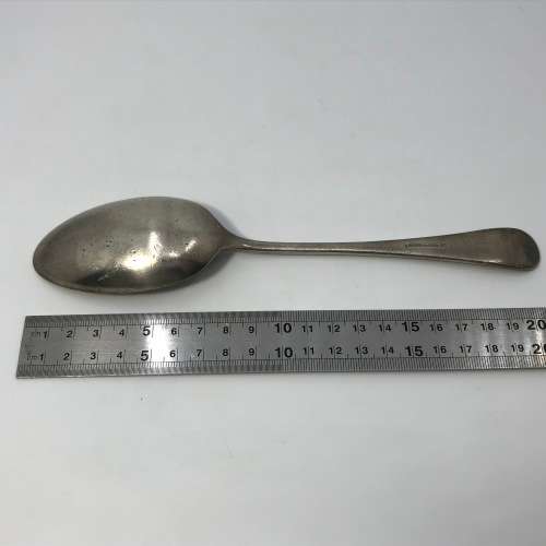 PandO British Shipping Co Spoon with military use - Probably WW1 period - Scarce