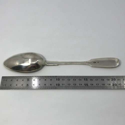 Pair of Antique Russian silver spoons - Weighs 150 g