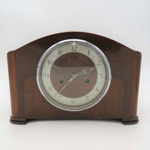 Vintage Enfield mantel clock - Running but hour hand is stuck - 20 cm High