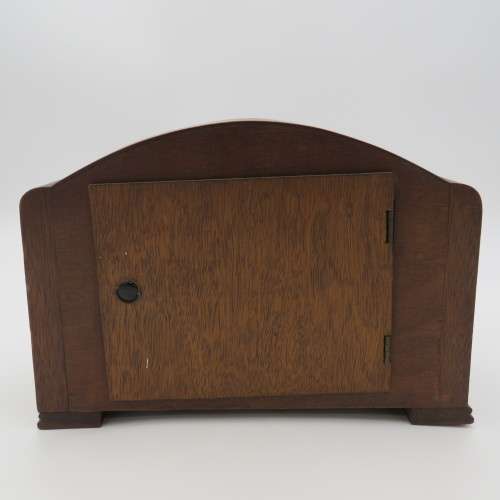 Vintage Enfield mantel clock - Running but hour hand is stuck - 20 cm High