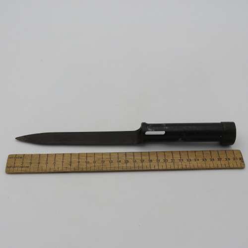 SADF R1 Rifle bayonet with frog - Well used - No clip