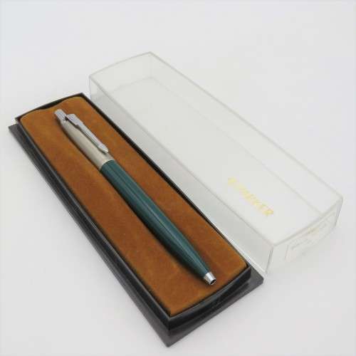 Vintage Parker T-ball jotter pen - Needs inner - With case