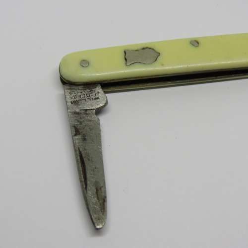 Vintage William Rodgers Sheffield 2 blade pocket knife - Blades well used