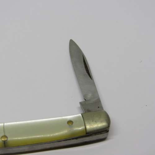 Vintage Stainless steel Japan 2 blade pocket knife
