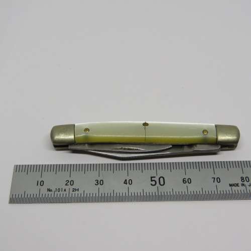 Vintage Stainless steel Japan 2 blade pocket knife