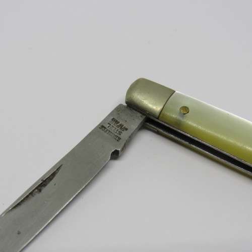 Vintage Stainless steel Japan 2 blade pocket knife