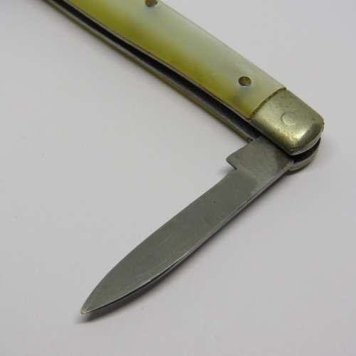 Vintage Stainless steel Japan 2 blade pocket knife