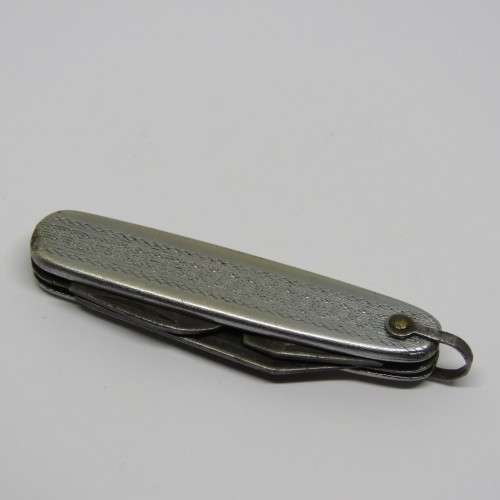 Vintage Richards mini keychain multi tool pocket knife