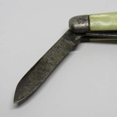 Vintage Hammer Brand 2 blade keychain pocket knife