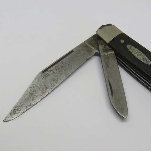 Vintage Ranger 2 blade folding knife - Handle damaged