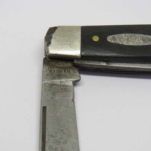 Vintage Ranger 2 blade folding knife - Handle damaged