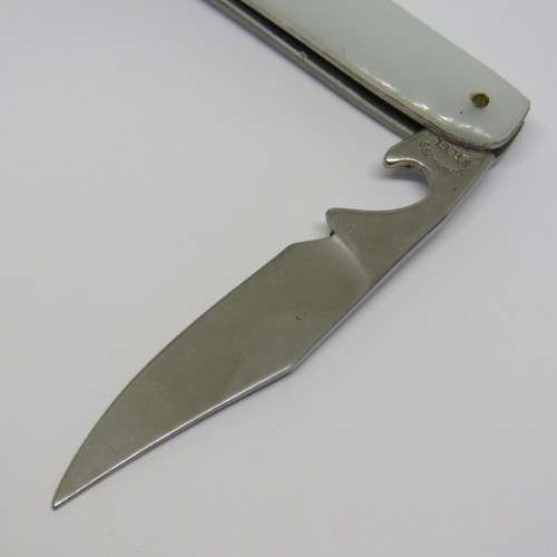 Slimline Lark pocket knife with Vredenburg Saldanha crest added