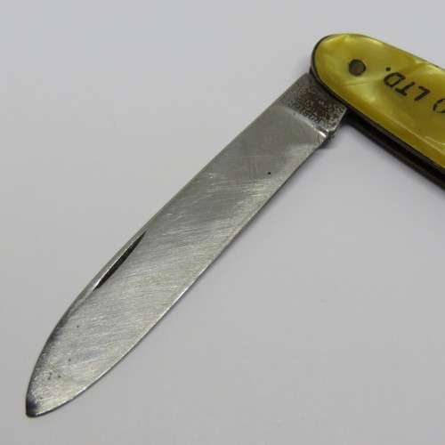 Vintage German advertising pocket knife - Walter Mcnaughtan (Pty) Ltd