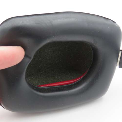 Team Silencio red earmuffs