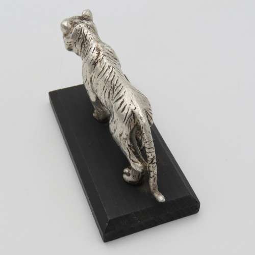 WWF Tiger Figurine - No.7 in Series of silverplated animals