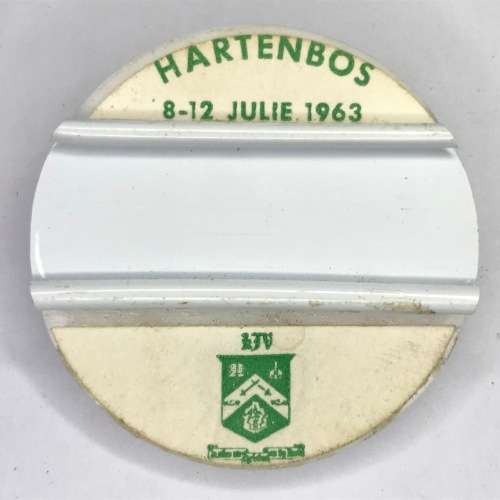 Hartenbos 8-12 July 1963 KJV name badge holder - Rare