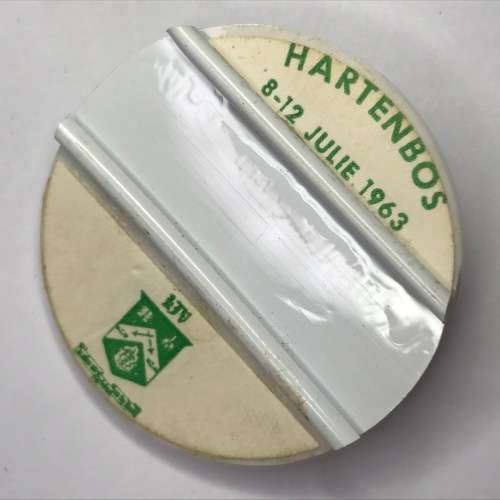 Hartenbos 8-12 July 1963 KJV name badge holder - Rare