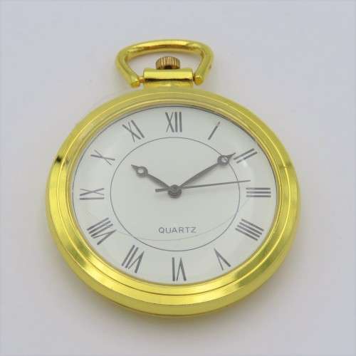 Slimline quartz pocketwatch - Needs battery