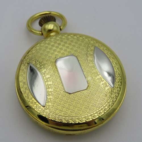 Full hunter quartz pocketwatch - Needs battery