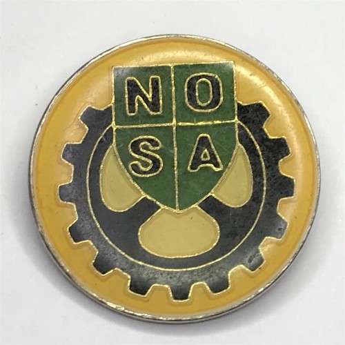 National Occupational Safety Association pin badge