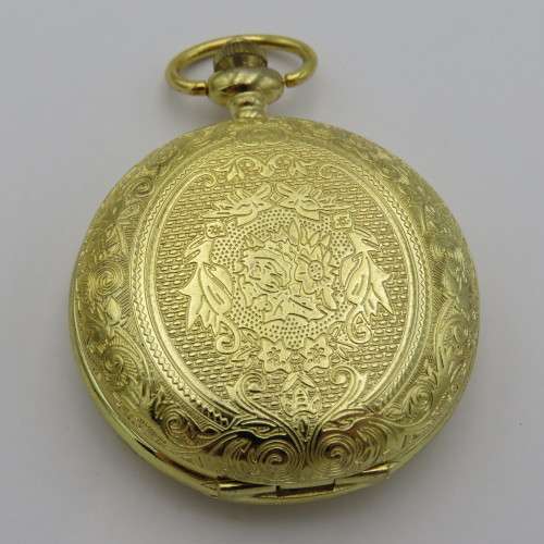 Full hunter quartz pocketwatch - Needs battery