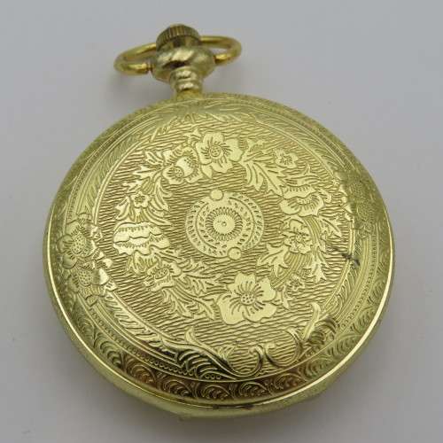 Full hunter quartz pocketwatch - Needs battery