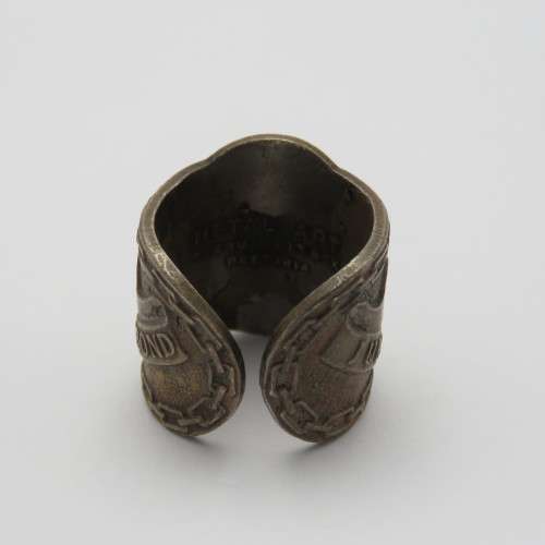 Vintage Junior Wyksbond volkspele ring - See photos for size
