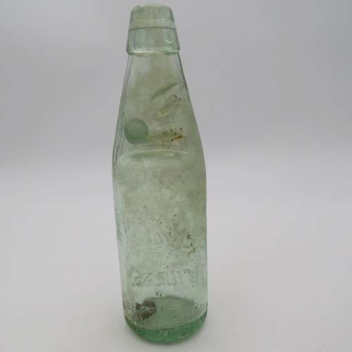 Antique Heinr Kamp Ltd, Port Elizabeth glass soda bottle with marble