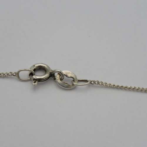 Sterling silver St. Christopher pendant with necklace - Engraved SUSAN - Weighs 7,3 g - Length 46,5